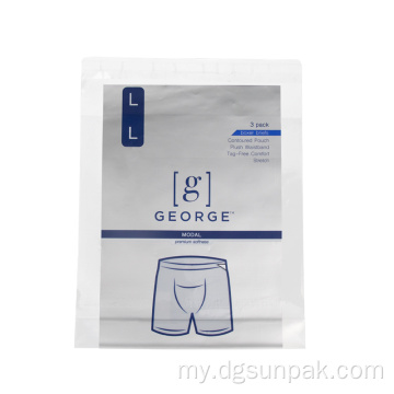 အောက်ခြေ gusset ရေစိုခံပလပ်စတစ်မိမိကိုယ်ကိုကော် Pe အိတ်များ
